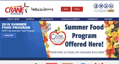 Desktop Screenshot of craneschools.org